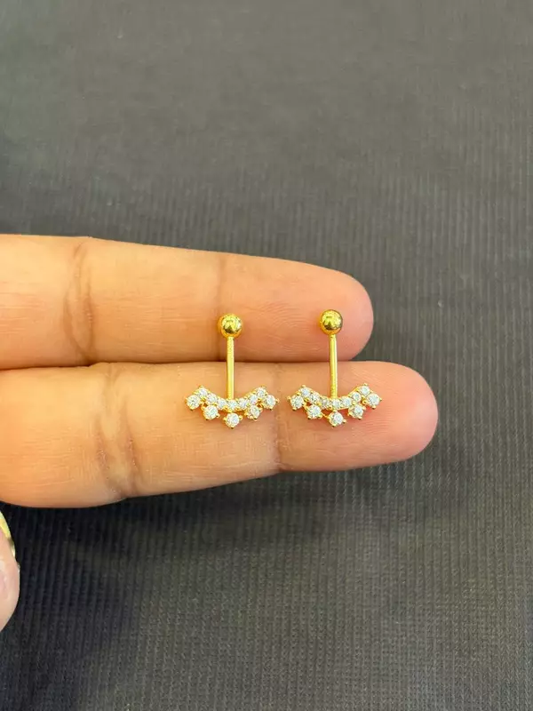 Silver dheeksha 9 carat gold bugadi