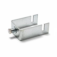 T1" Gapless Solar Panel Mounting Bracket for 40×40 mm (1.5") Square Pipe