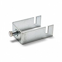 T1" Gapless Solar Panel Mounting Bracket for 40×40 mm (1.5") Square Pipe