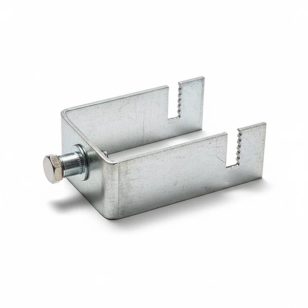 T1" Gapless Solar Panel Mounting Bracket for 40×40 mm (1.5") Square Pipe