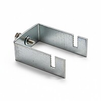 T1" Gapless Solar Panel Mounting Bracket for 40×40 mm (1.5") Square Pipe