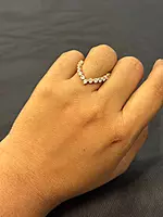 silver vairam vangi ring