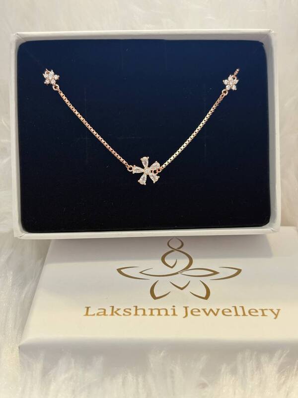 Silver white flower
