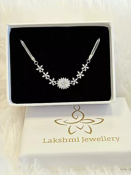Silver marghazhi bracelet