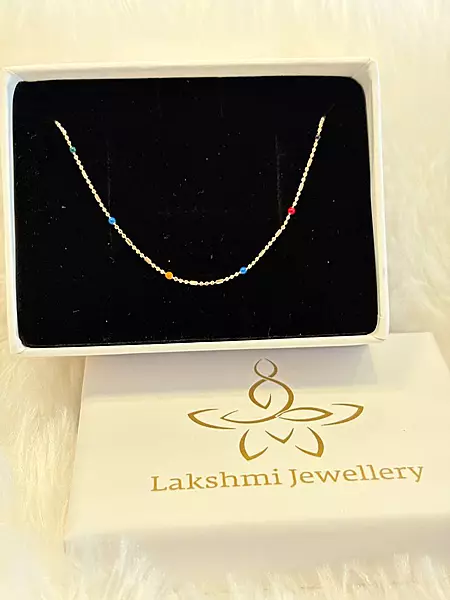 Silver mullai bracelet with rosegold finish