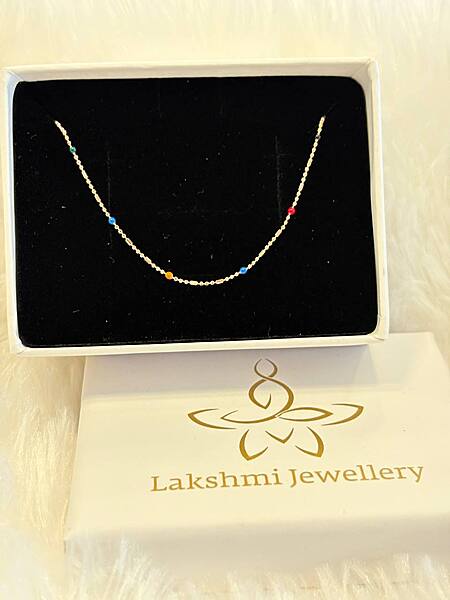 Silver mullai bracelet with rosegold finish