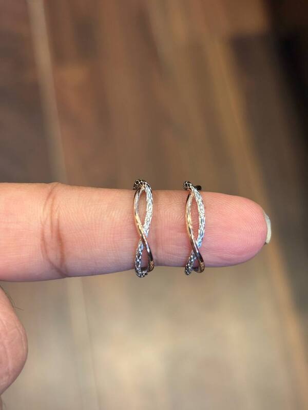 silver neyra dual finish toe ring