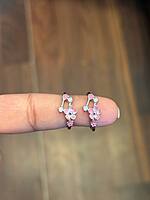 silver bloom toe ring