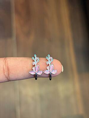 silver petalya toe ring