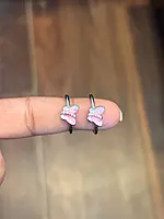 silver cutiee toe ring