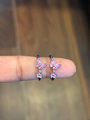 silver jasella toe ring