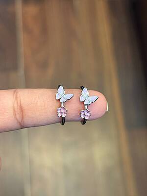 silver jasella toe ring