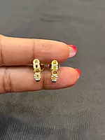 Silver valli J kammal with gold finish