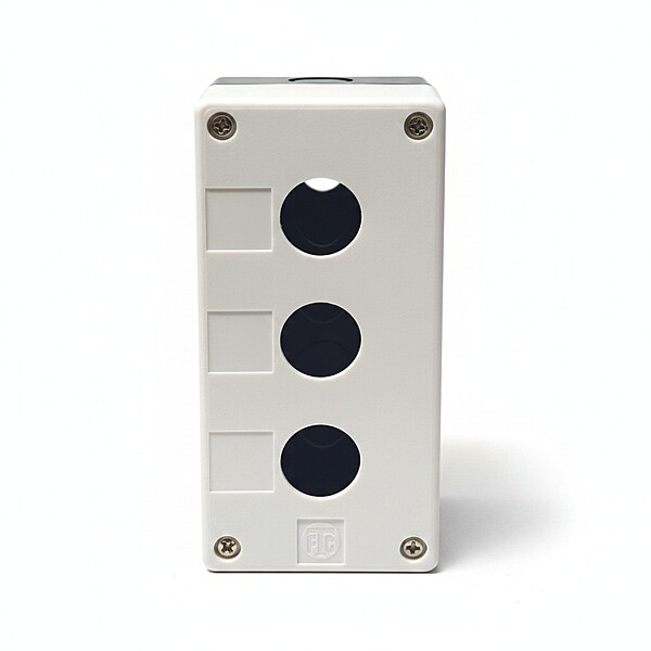 FTC 3-Way Push Button Control Box (22mm) | FCBX3