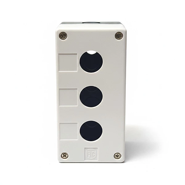 FTC 3-Way Push Button Control Box (22mm) | FCBX3
