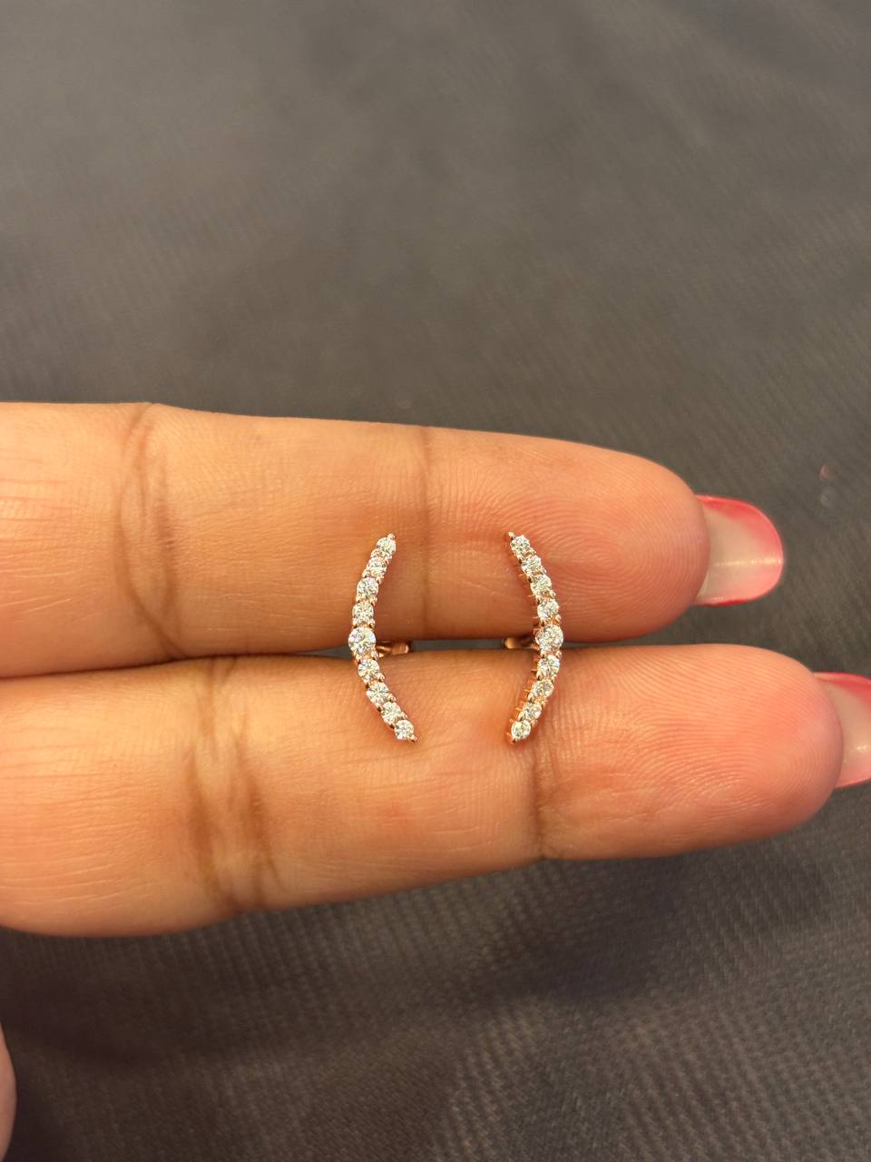 Silver helix second stud