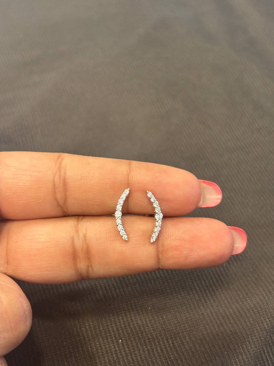 Silver helix second stud