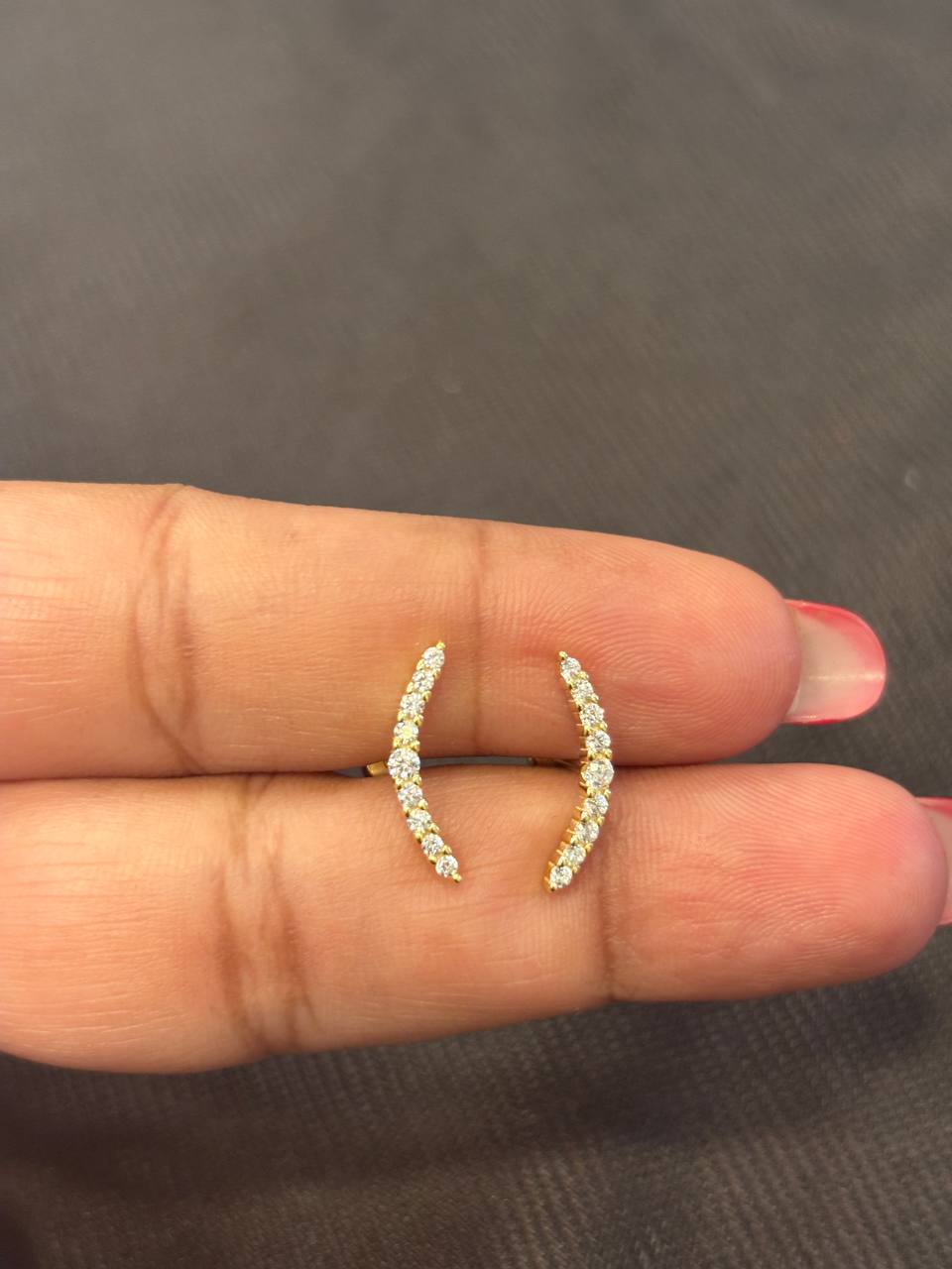 Silver helix second stud