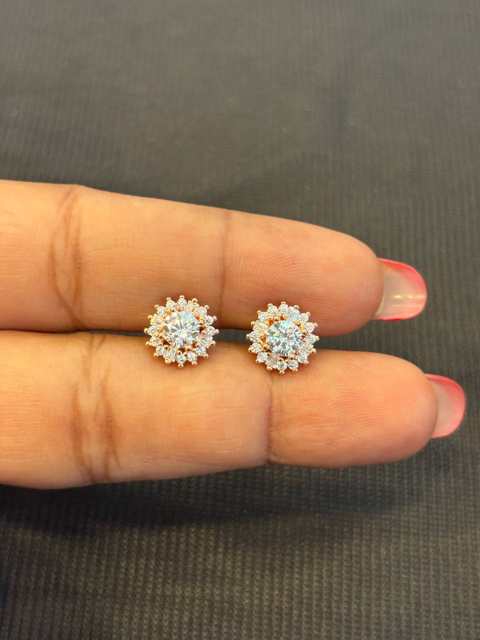 Silver mayila stud