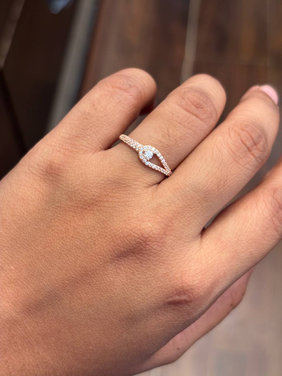 Silver nahira ring (adjustable)