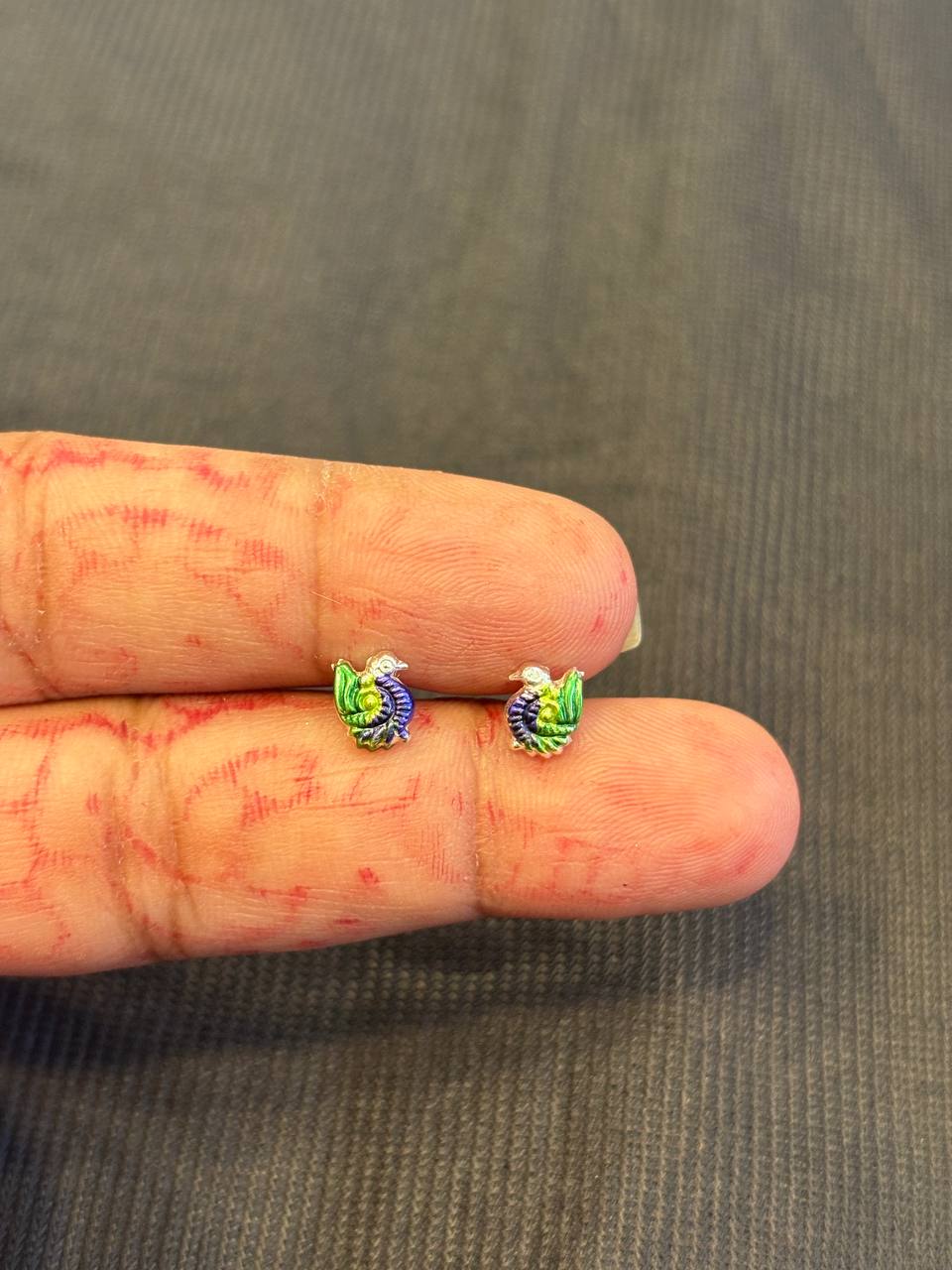 Silver bird 1 stud