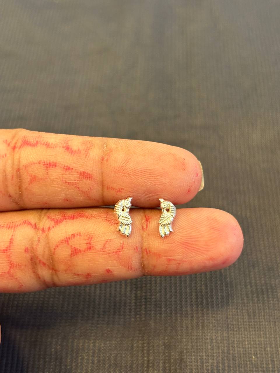 Silver anna stud