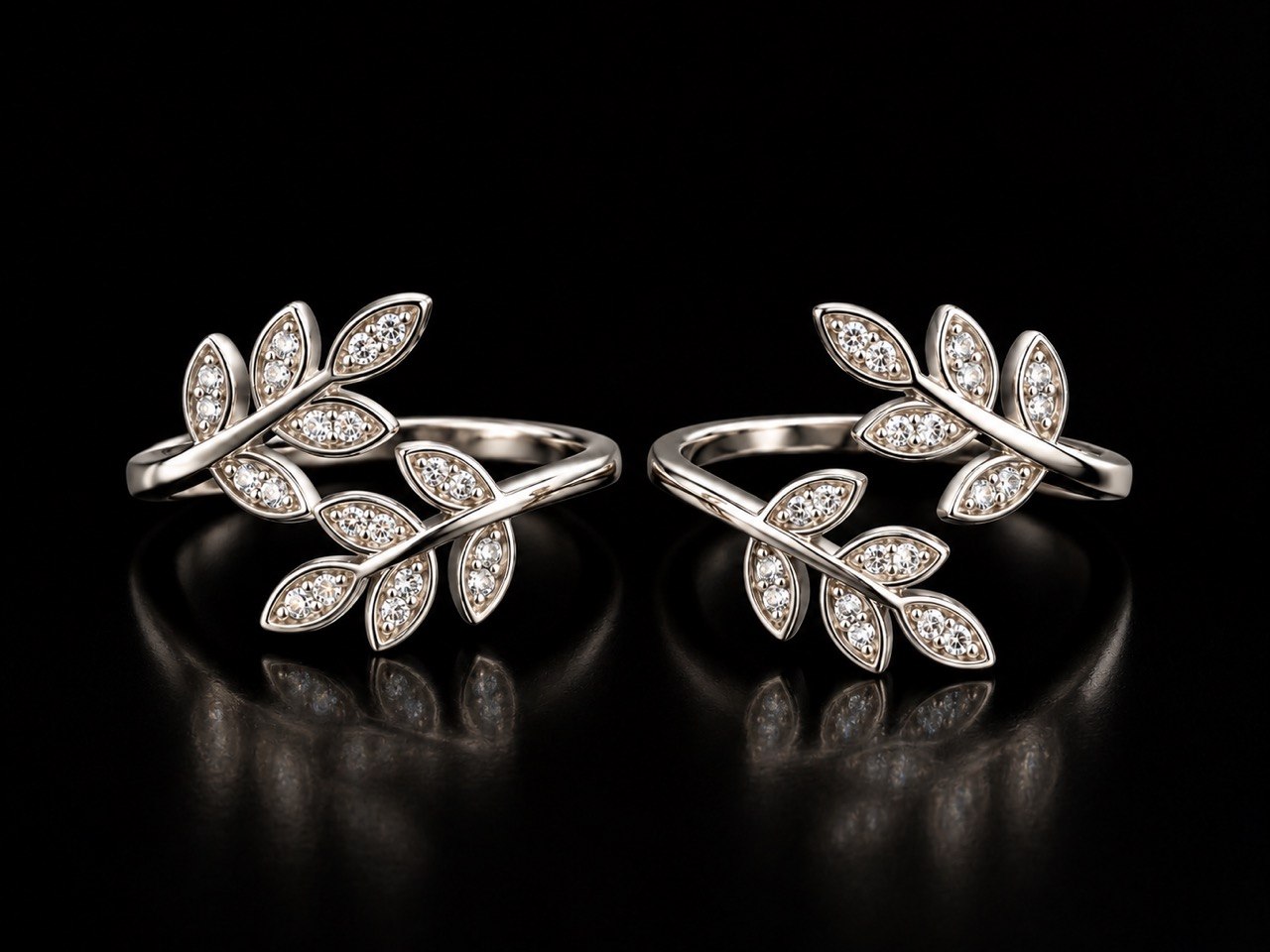Silver ezhili toe ring