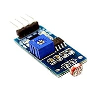 Close-up of photoresistor LDR sensor module Close-up of photoresistor LDR sensor module