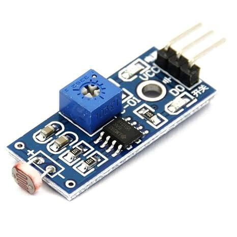 Photoresistor LDR sensor module for Arduino and ESP32