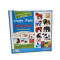 Create & Paint Animals Moulding and Painting Kit