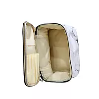 White Marble Design Makeup Pouch Cosmetic Bag