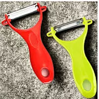 Multifunctional Y-Type Peeler with Hanging Hole