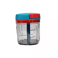 Multipurpose Sqaure Plastic Chopper With 5 Blades And Mixer