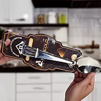 Stainless Steel 6 Pcs Designer Baby Spoon Set