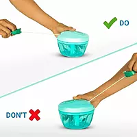 2 in 1 1000ml Handy Chopper Pull & Chop