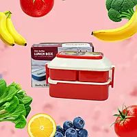 3 Compartment Stackable Lunch Box