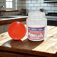 Yera Aahar Jar Glass 1L with Lid