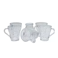 Turkish Glass Tea Mug with handle