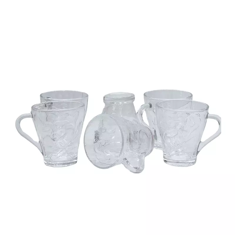 Turkish Glass Tea Mug with handle