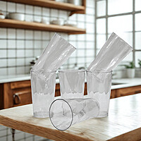 Big size Set of 6 Transparent Glass Set