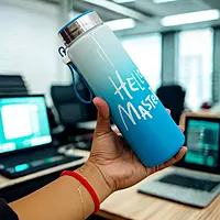 Hello Master 500ml Water Bottle Assorted