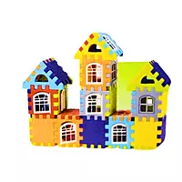 House Building block Multicolor Set