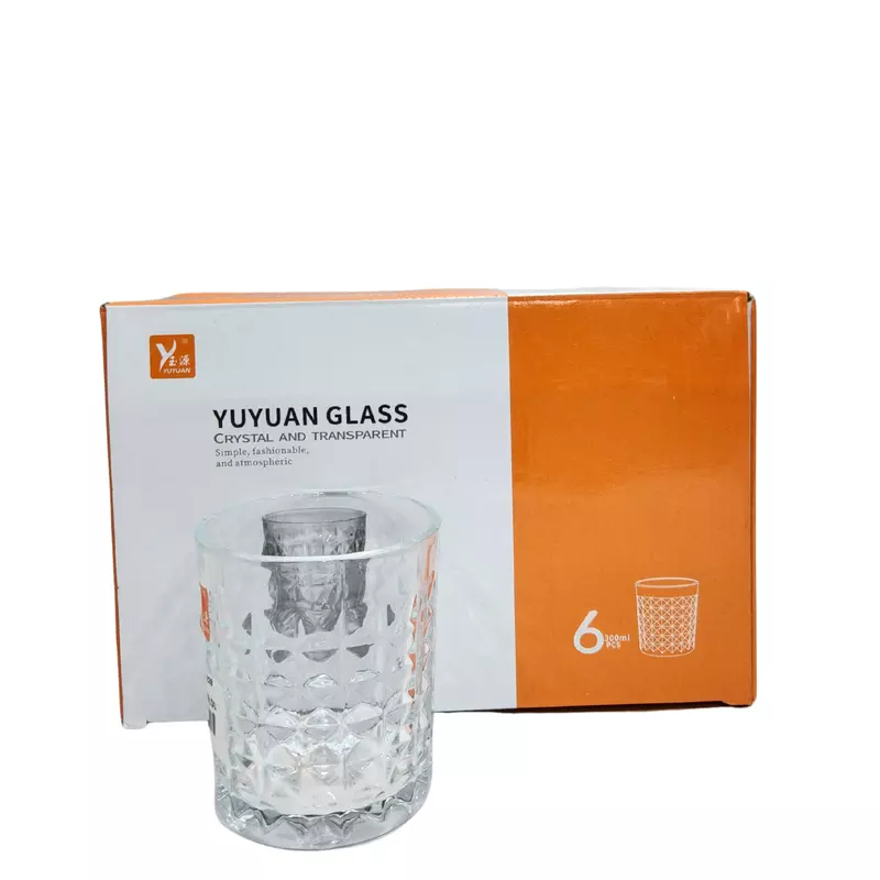 Imported Crystal Glass Set Of 6Pc