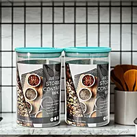 Airtight Cookie Container Set of 2 - 1000ml each