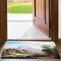 22.5*15 Decorative Printed Table Door Mat