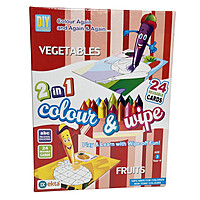 Vegetable 2 in 1 Colour and Wipe