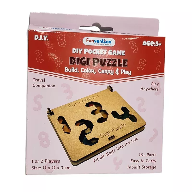 Diy Pocket Digi Puzzle