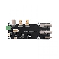 Waveshare Micro HDMI to HDMI Multifunctional Adapter, Compatible with Raspberry Pi 5 / 4B, Two Power Supply Methods, Supports Dual 4K Outputs