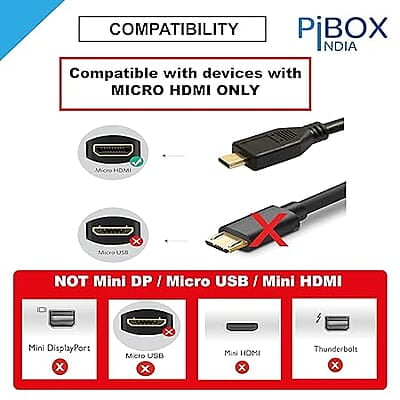 Micro to HDMI Cable