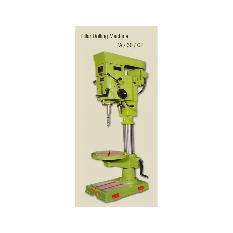 Pillar Drilling Machine, 20mm 1Hp 3Ph PDM/GT (Belt and Geared) with Electric: CKP